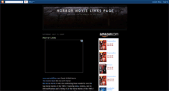 Desktop Screenshot of horrorlinkspage.blogspot.com