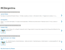 Tablet Screenshot of ircdargentina.blogspot.com