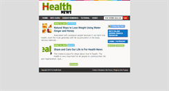Desktop Screenshot of forhealthnews.blogspot.com