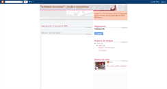 Desktop Screenshot of lafemmeinconnue.blogspot.com