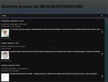 Tablet Screenshot of dentallecnotes.blogspot.com
