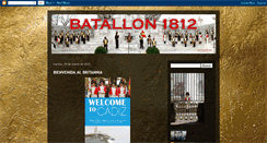 Desktop Screenshot of batallon1812.blogspot.com