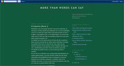 Desktop Screenshot of morethanwordscansay.blogspot.com