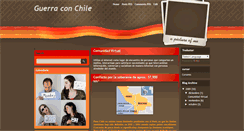 Desktop Screenshot of conflictoconchile.blogspot.com