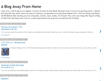 Tablet Screenshot of ablogawayfromhome.blogspot.com