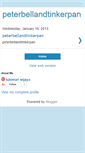 Mobile Screenshot of peterbellandtinkerpan.blogspot.com