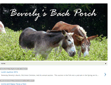 Tablet Screenshot of beverlysbackporch.blogspot.com