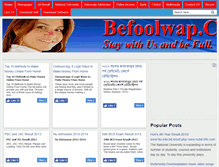 Tablet Screenshot of befoolwap.blogspot.com
