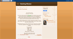 Desktop Screenshot of dashing-women.blogspot.com