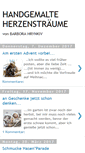 Mobile Screenshot of handgemalteherzenstraeume.blogspot.com