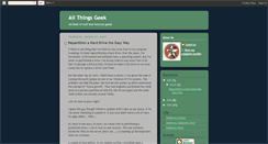 Desktop Screenshot of geekfury.blogspot.com