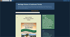 Desktop Screenshot of meritagehomes-swflorida.blogspot.com