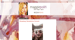 Desktop Screenshot of maggiepoliti.blogspot.com