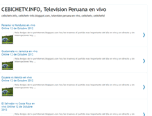 Tablet Screenshot of cebichetv-info.blogspot.com