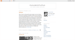 Desktop Screenshot of pasamontanas.blogspot.com