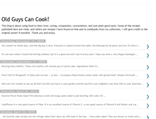 Tablet Screenshot of oldguyscancook-ron.blogspot.com