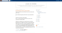 Desktop Screenshot of jazzishere.blogspot.com