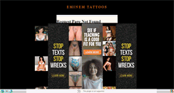 Desktop Screenshot of eminemtattoos.blogspot.com