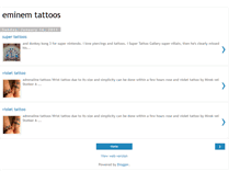 Tablet Screenshot of eminemtattoos.blogspot.com