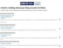 Tablet Screenshot of ninjin-weblog.blogspot.com