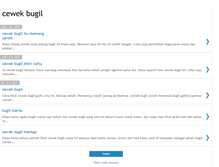 Tablet Screenshot of cewekbugilku.blogspot.com