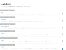 Tablet Screenshot of lucidicieli.blogspot.com