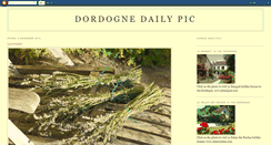 Desktop Screenshot of dordognedailypic.blogspot.com