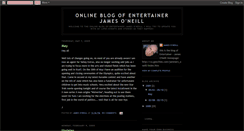 Desktop Screenshot of jamesoneillsblog.blogspot.com