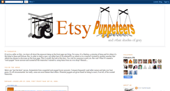 Desktop Screenshot of etsypuppeteers.blogspot.com