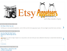 Tablet Screenshot of etsypuppeteers.blogspot.com