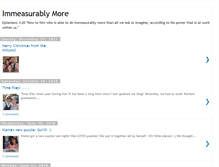 Tablet Screenshot of immeasurablymorejw.blogspot.com