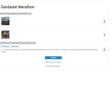 Tablet Screenshot of lakegardamarathon.blogspot.com