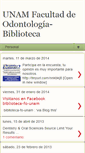 Mobile Screenshot of facultad-odontologia-biblioteca.blogspot.com