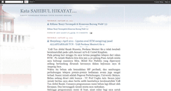 Desktop Screenshot of katasahibulhikayat.blogspot.com