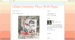 Desktop Screenshot of glittergrammy.blogspot.com