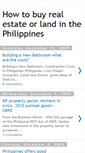 Mobile Screenshot of philippineland.blogspot.com