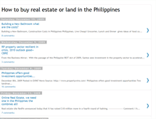 Tablet Screenshot of philippineland.blogspot.com