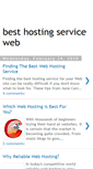Mobile Screenshot of e-best-hosting-service-web.blogspot.com