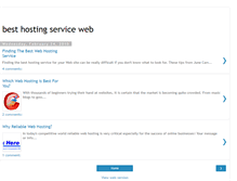 Tablet Screenshot of e-best-hosting-service-web.blogspot.com