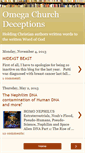Mobile Screenshot of omegachurchdeceptions.blogspot.com