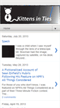Mobile Screenshot of kittensinties.blogspot.com