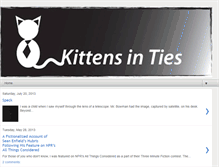 Tablet Screenshot of kittensinties.blogspot.com