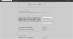 Desktop Screenshot of busqueda-de-trabajo.blogspot.com