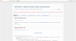 Desktop Screenshot of bytubed.blogspot.com