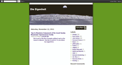 Desktop Screenshot of einzige.blogspot.com