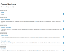 Tablet Screenshot of causanacional.blogspot.com