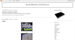 Desktop Screenshot of blackbookaustralia.blogspot.com