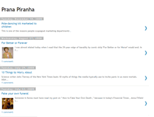 Tablet Screenshot of pranapiranha.blogspot.com
