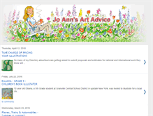 Tablet Screenshot of joannsartadvice.blogspot.com