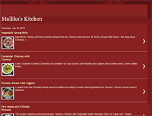 Tablet Screenshot of mallikasureshkitchen.blogspot.com